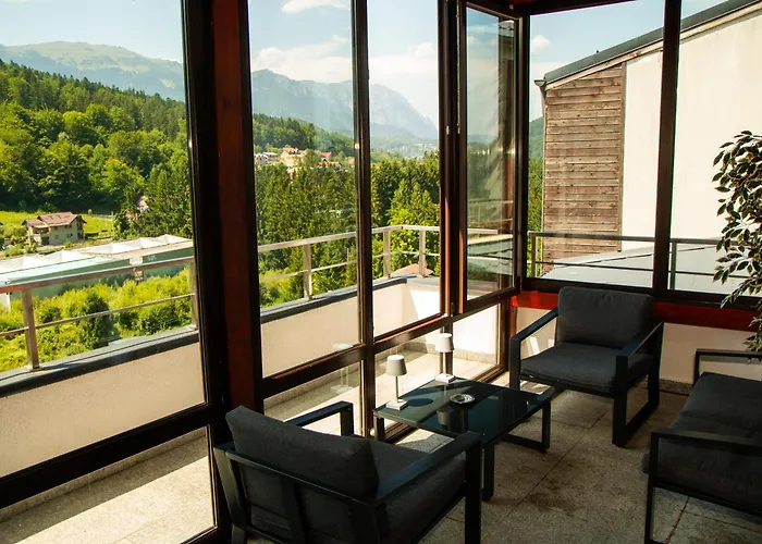 Best View Penthouse - Terrace - 2 Bathrooms - Free Parking Sinaia