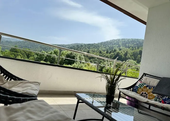 Panoramic Forest View Sinaia - Balcony And Private Parking